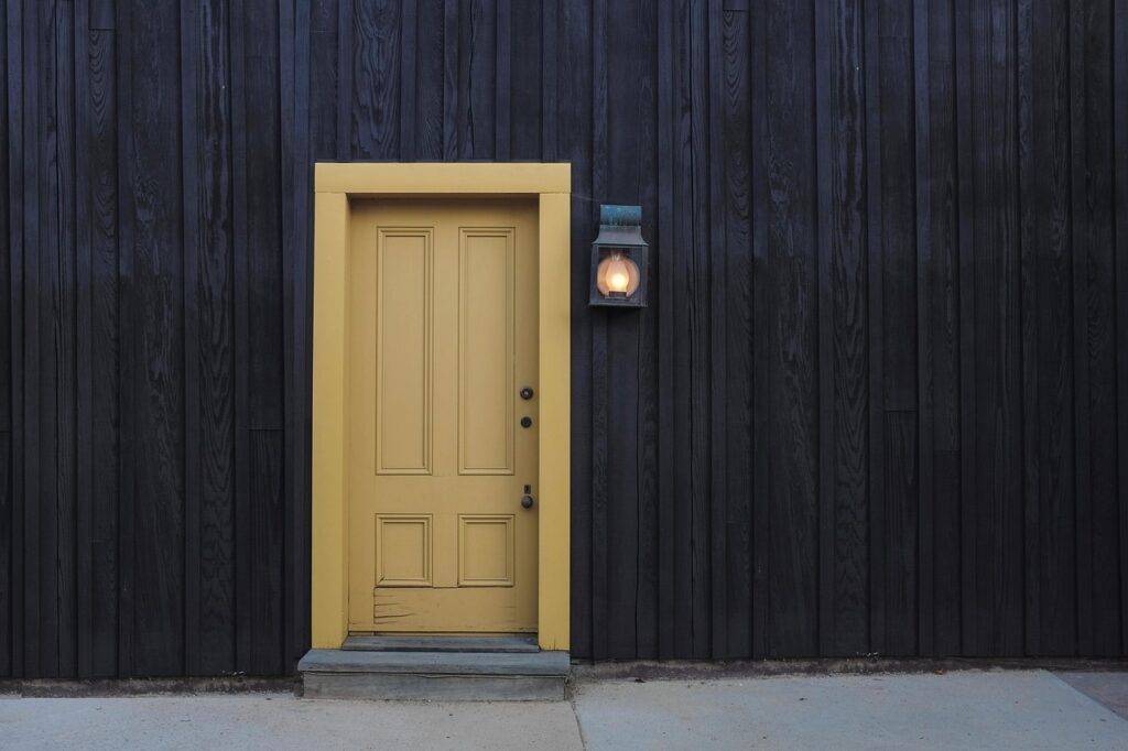 door, light, modern czyste powietrze wymiana okien